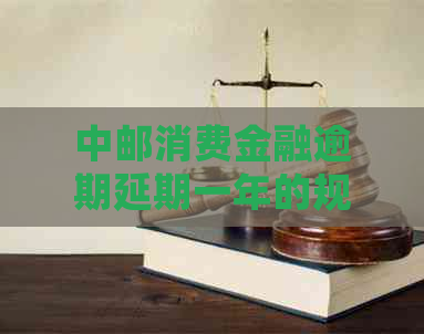 中邮消费金融逾期延期一年的规定是什么