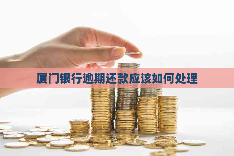 厦门银行逾期还款应该如何处理