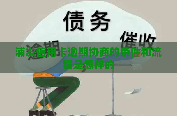 浦发信用卡逾期协商的条件和流程是怎样的