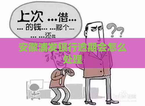 安徽浦发银行逾期会怎么处理