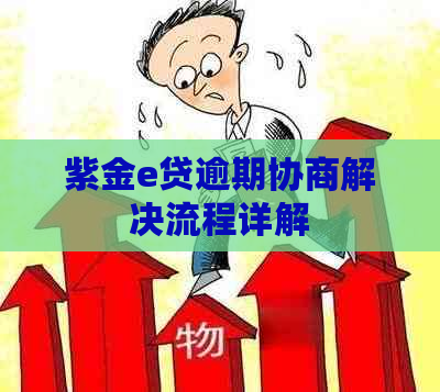 紫金e贷逾期协商解决流程详解