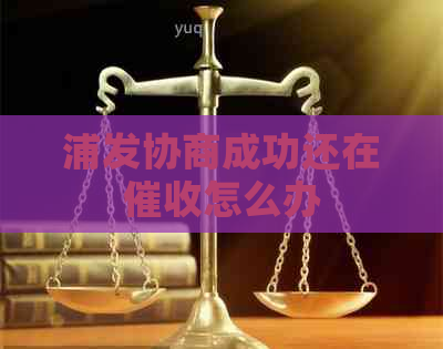 浦发协商成功还在怎么办