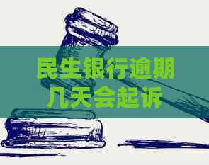 民生银行逾期几天会起诉