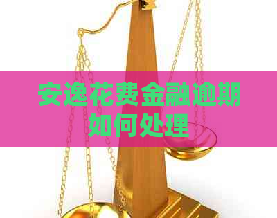 安逸花费金融逾期如何处理