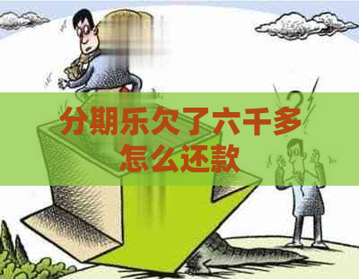 欠了六千多怎么还款