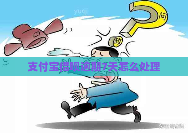 支付宝借呗逾期7天怎么处理