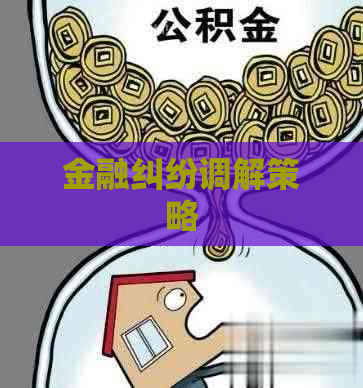 金融纠纷调解策略