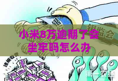 小米8万逾期了会坐牢吗怎么办