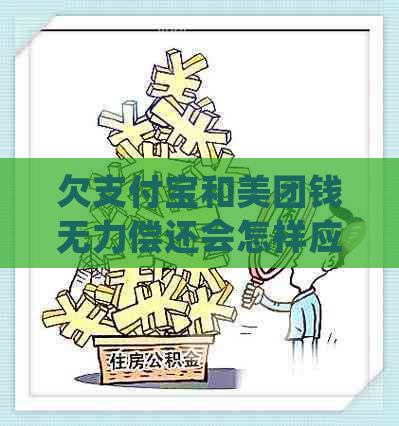 欠支付宝和美团钱无力偿还会怎样应该如何处理
