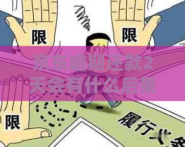 京东逾期还款2天会有什么后果