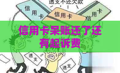 信用卡呆账还了还有起诉费