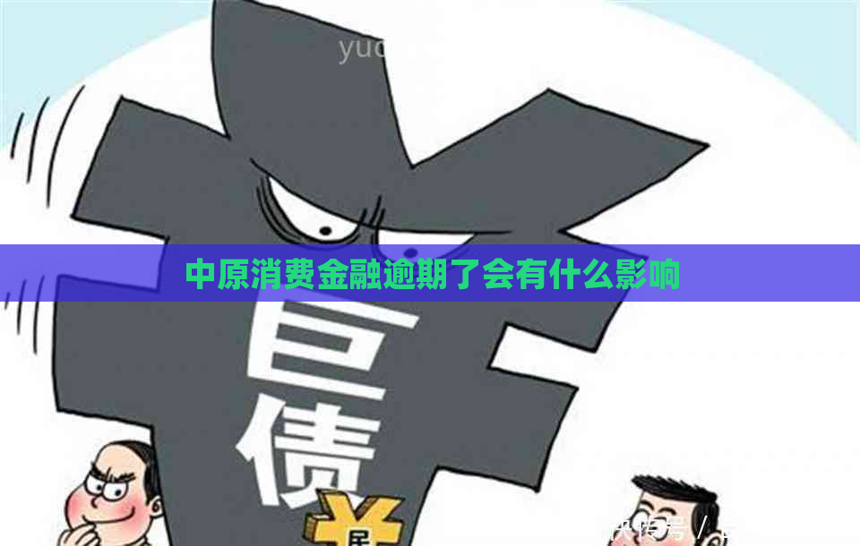 中原消费金融逾期了会有什么影响