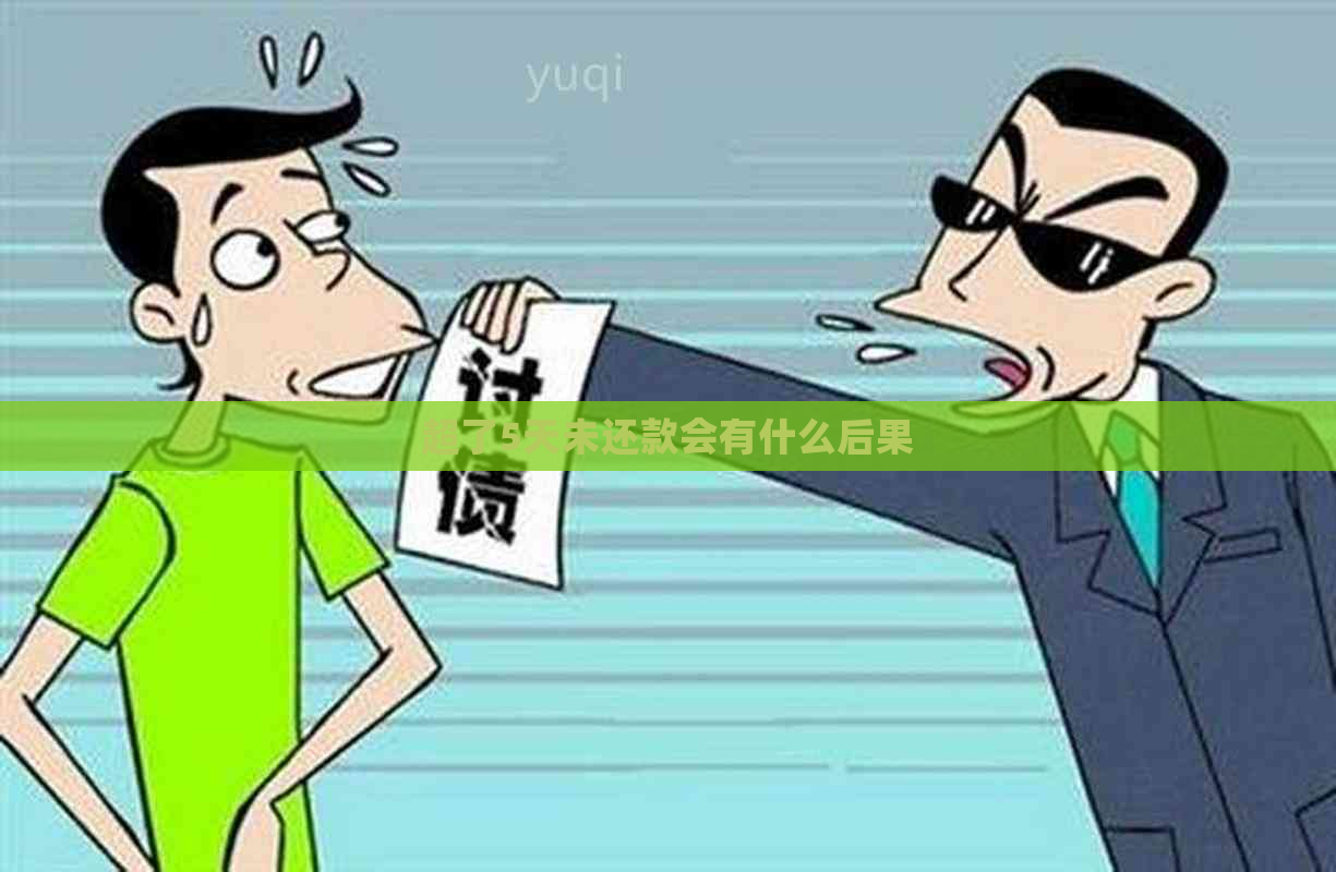 超了5天未还款会有什么后果