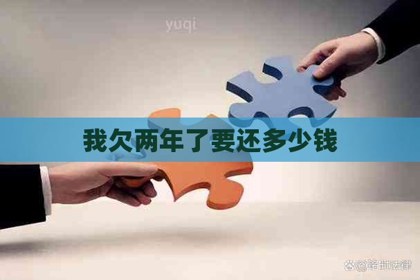 我欠两年了要还多少钱