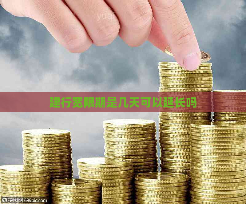 建行宽限期是几天可以延长吗