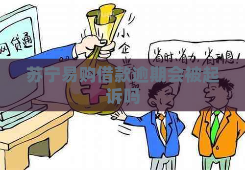 苏宁易购借款逾期会被起诉吗
