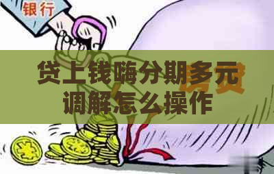 贷上钱嗨分期多元调解怎么操作