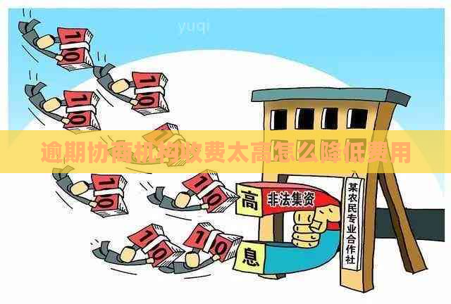 逾期协商机构收费太高怎么降低费用