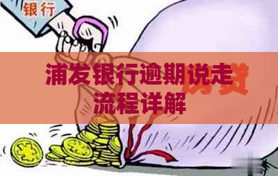 浦发银行逾期说走流程详解