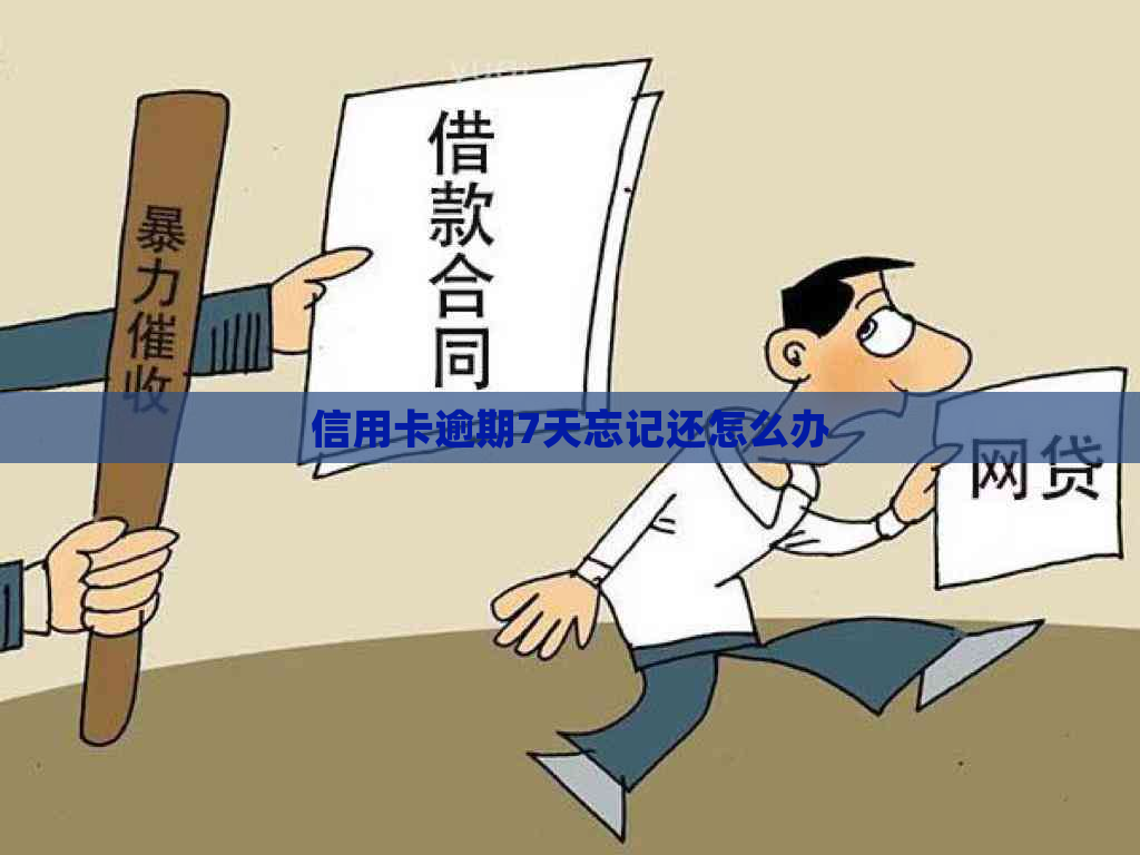 信用卡逾期7天忘记还怎么办