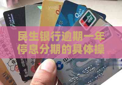 民生银行逾期一年停息分期的具体操作方法