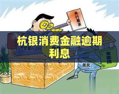 杭银消费金融逾期利息
