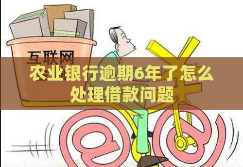 农业银行逾期6年了怎么处理借款问题