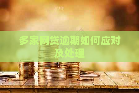 多家网贷逾期如何应对及处理