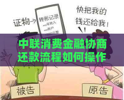 中联消费金融协商还款流程如何操作