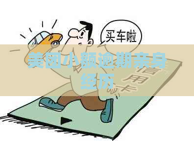 美团小额逾期亲身经历