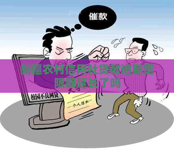 新疆农村信用社贷款逾期宽限期延长了吗
