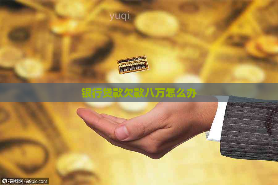 银行贷款欠款八万怎么办