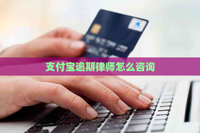 支付宝逾期律师怎么咨询