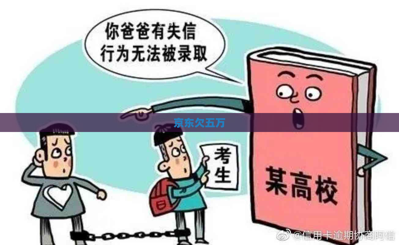 京东欠五万