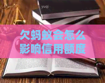欠蚂蚁会怎么影响信用额度