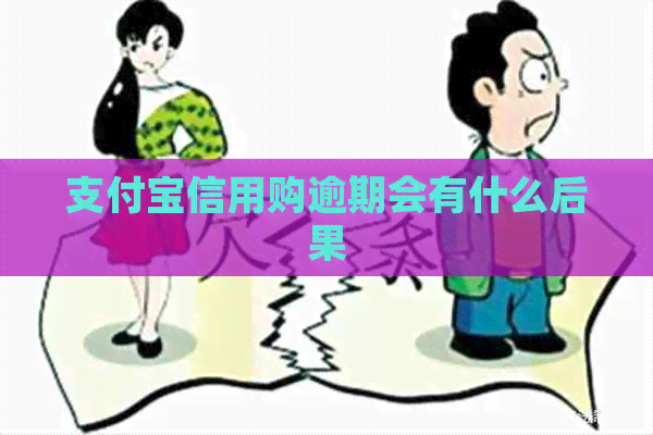 支付宝信用购逾期会有什么后果