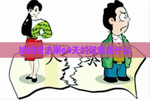 逾期60天的后果是什么