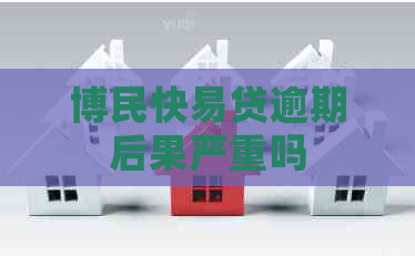 博民快易贷逾期后果严重吗