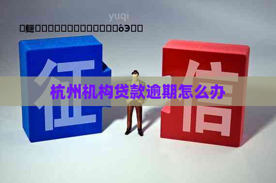 杭州机构贷款逾期怎么办