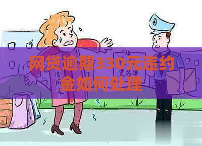 网贷逾期330元违约金如何处理