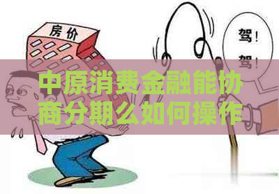 中原消费金融能协商分期么如何操作