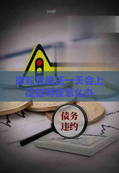 微粒贷晚还一天会上吗该怎么办
