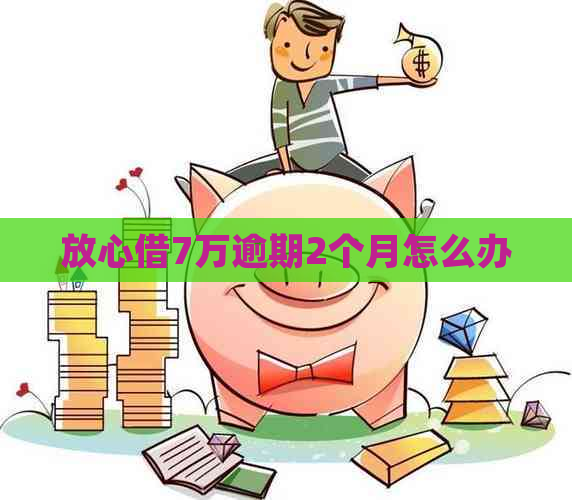 放心借7万逾期2个月怎么办