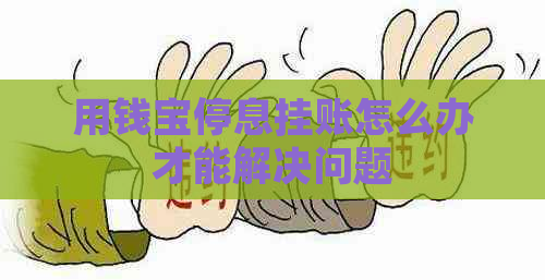 用钱宝停息挂账怎么办才能解决问题