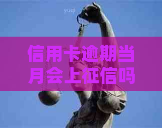 信用卡逾期当月会上吗