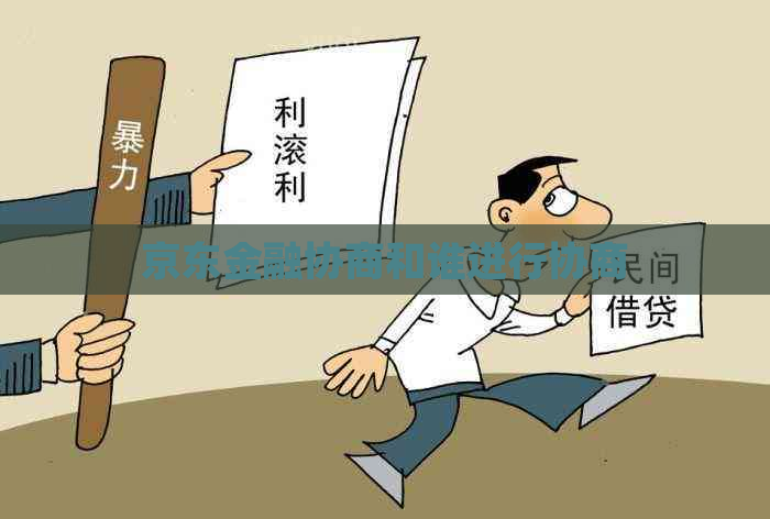 京东金融协商和谁进行协商