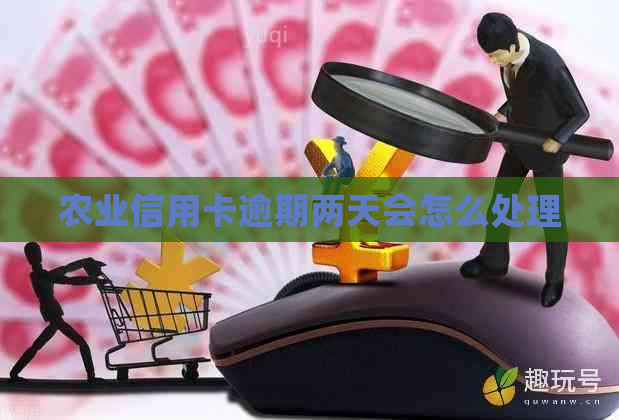 农业信用卡逾期两天会怎么处理