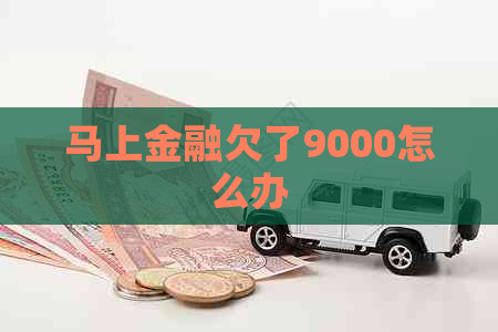 马上金融欠了9000怎么办