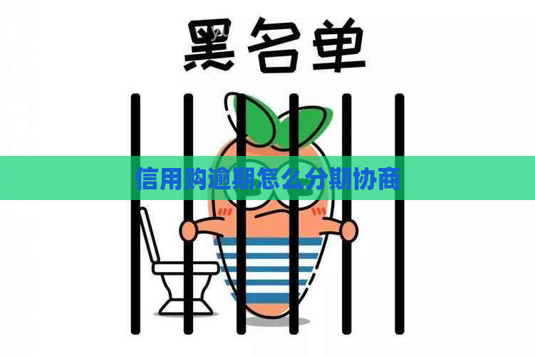 信用购逾期怎么分期协商