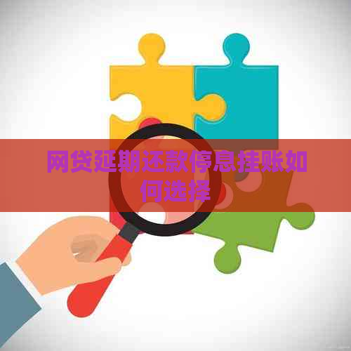 网贷延期还款停息挂账如何选择